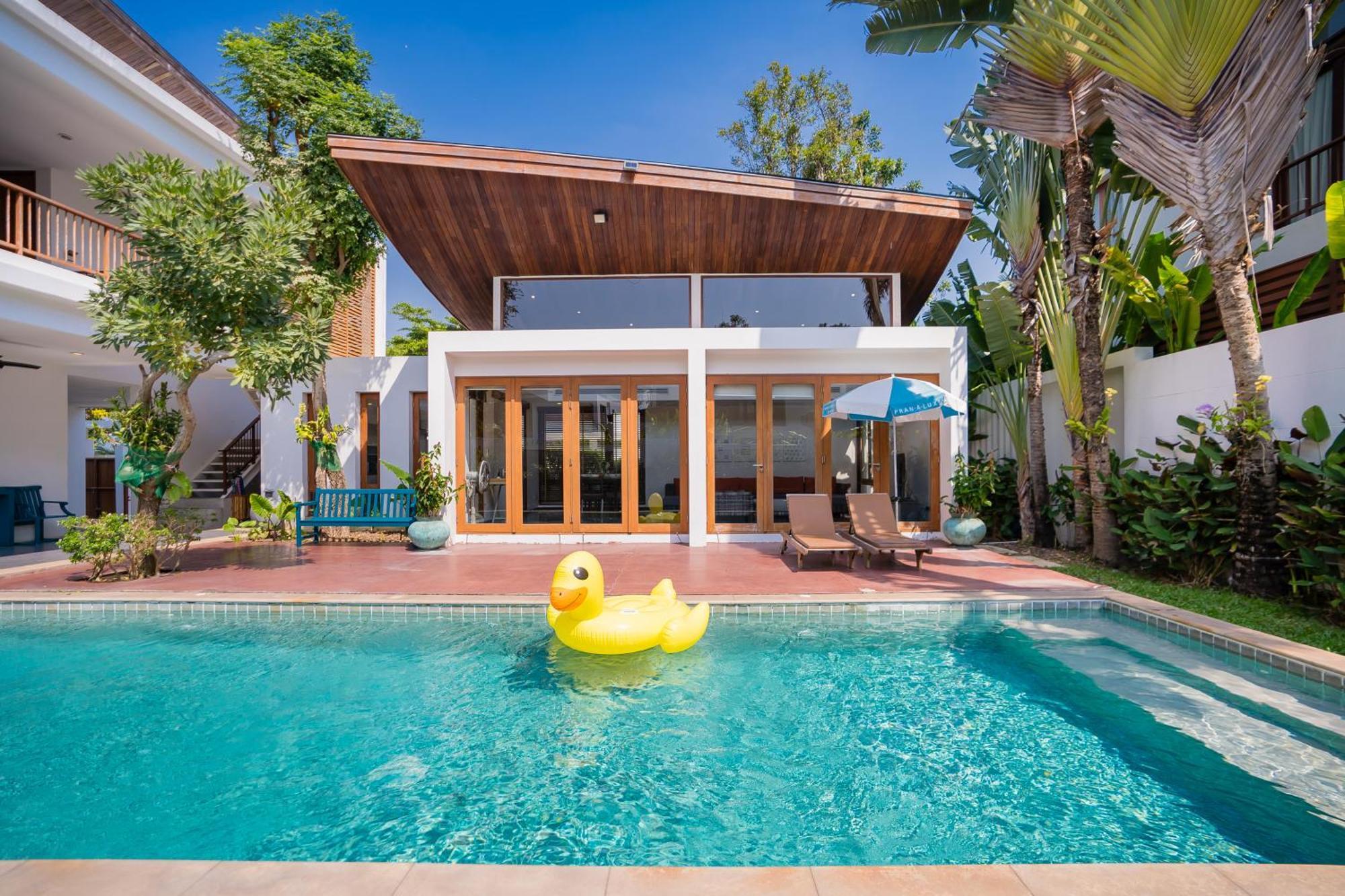 Pranaluxe 3 Bedroom Pool Villa Ban Pak Nam Pran Exterior photo
